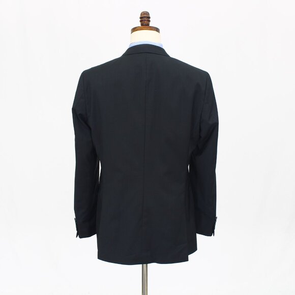 Hugo Boss 42L Black Solid 2-Button Sport Coat Blazer Jacket T797 - Picture 7 of 11